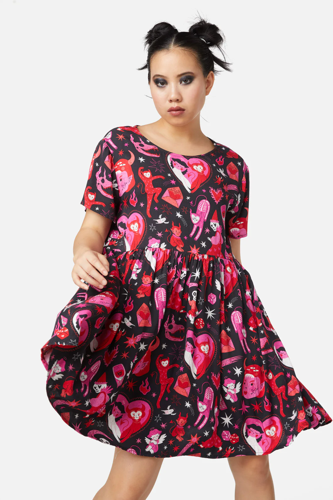 Devil Dance Party Dress - Image 6