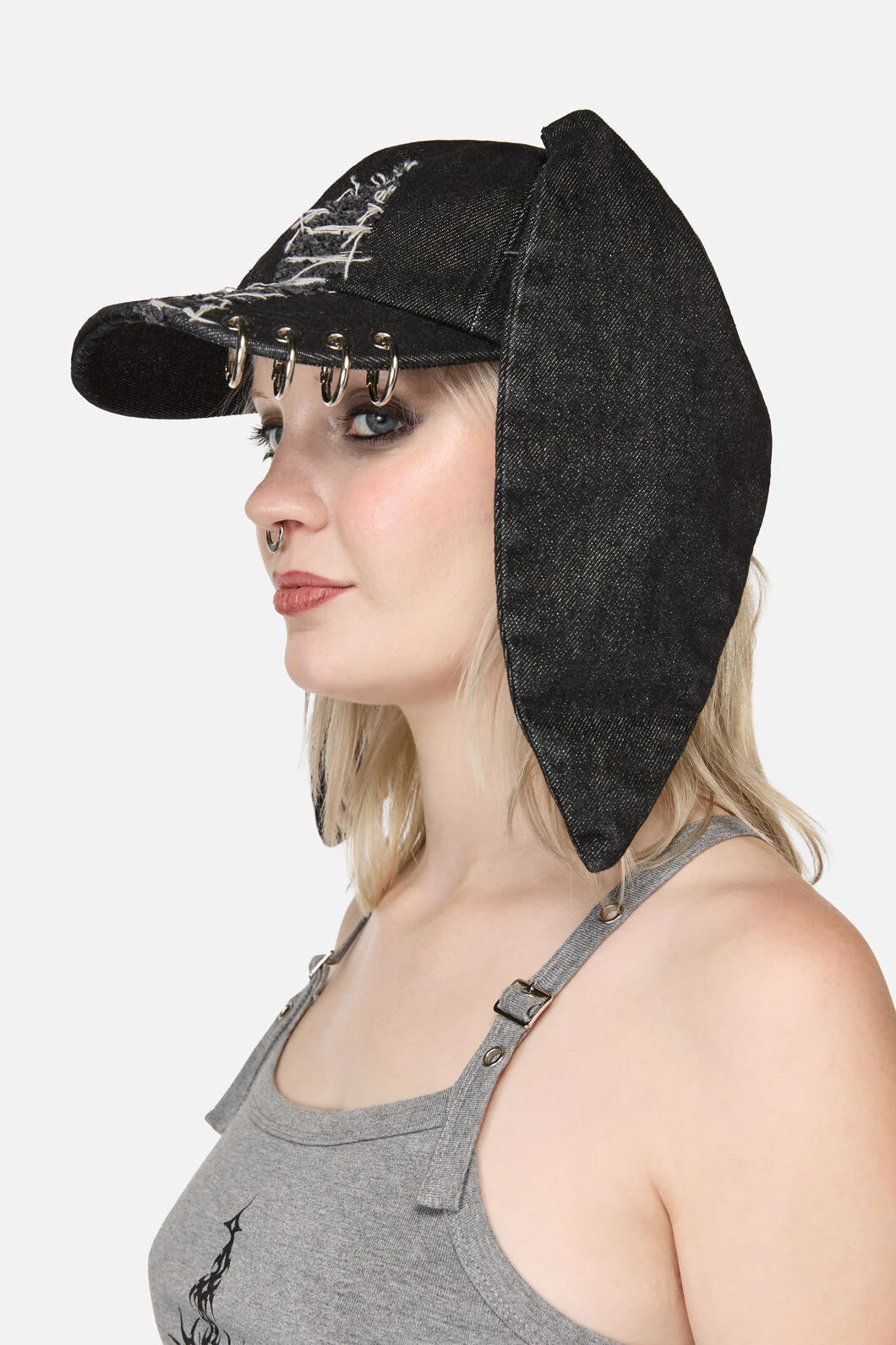 Distressed Long Ears Cap - Image 2