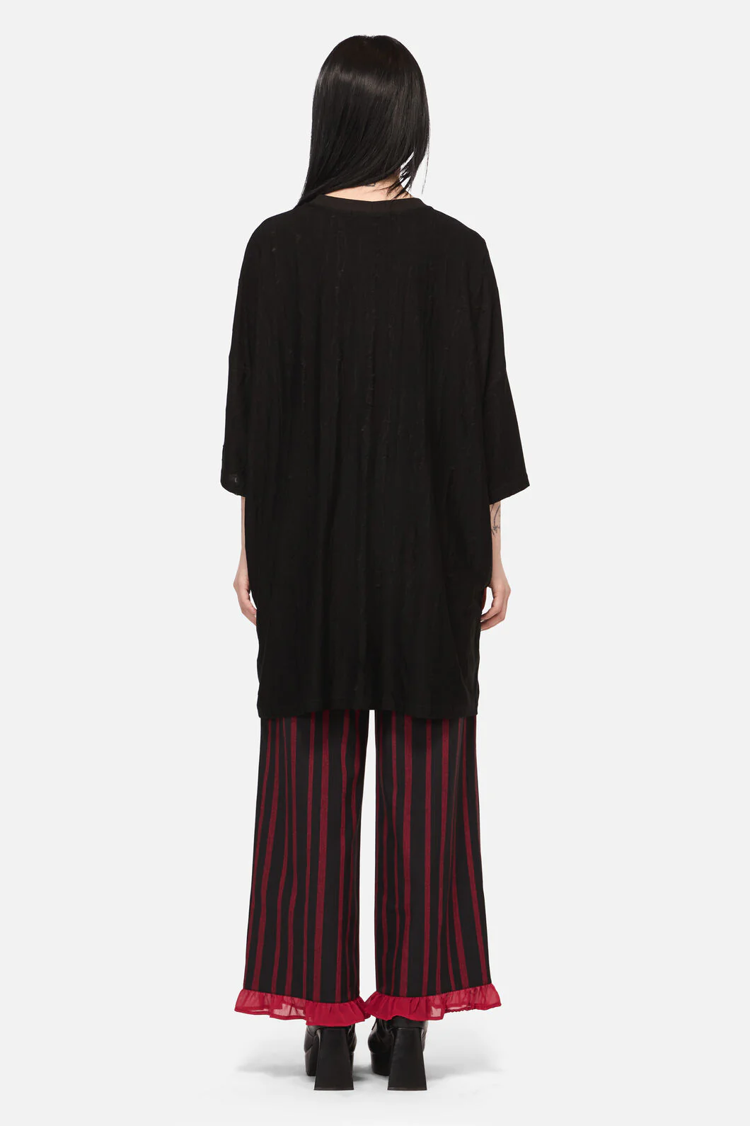 Disturbing Oversized Goth Tee - Image 4