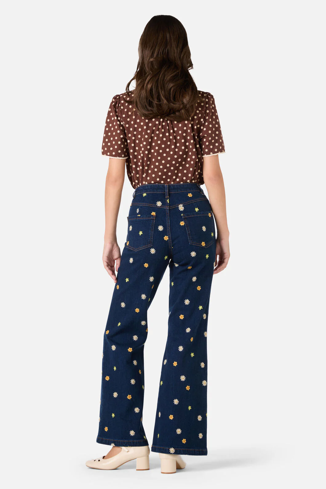 Ditsy Daisy Retro Blouse - Image 5