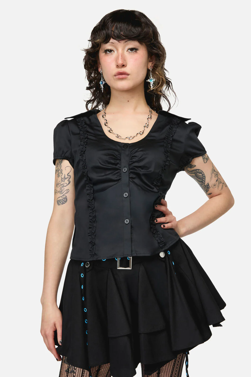 Divination Goth Blouse