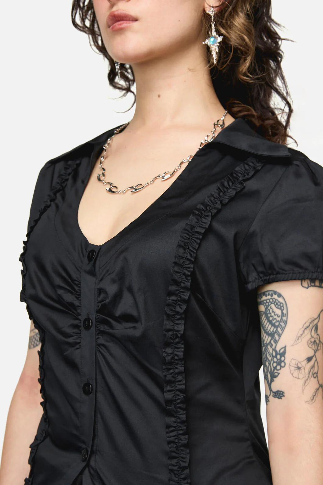Divination Goth Blouse - Image 6