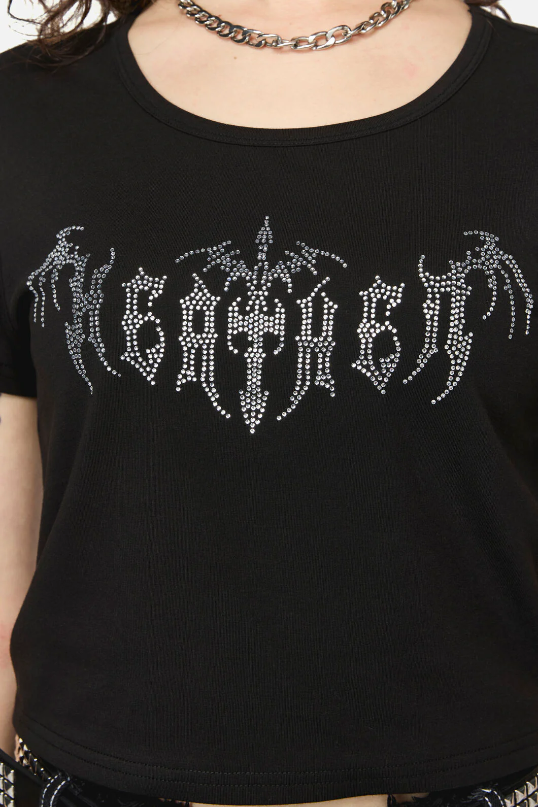 Divination Goth Crop Tee - Image 5