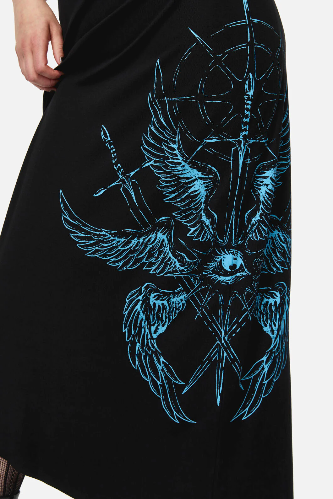 Divination Goth Maxi Dress - Image 5