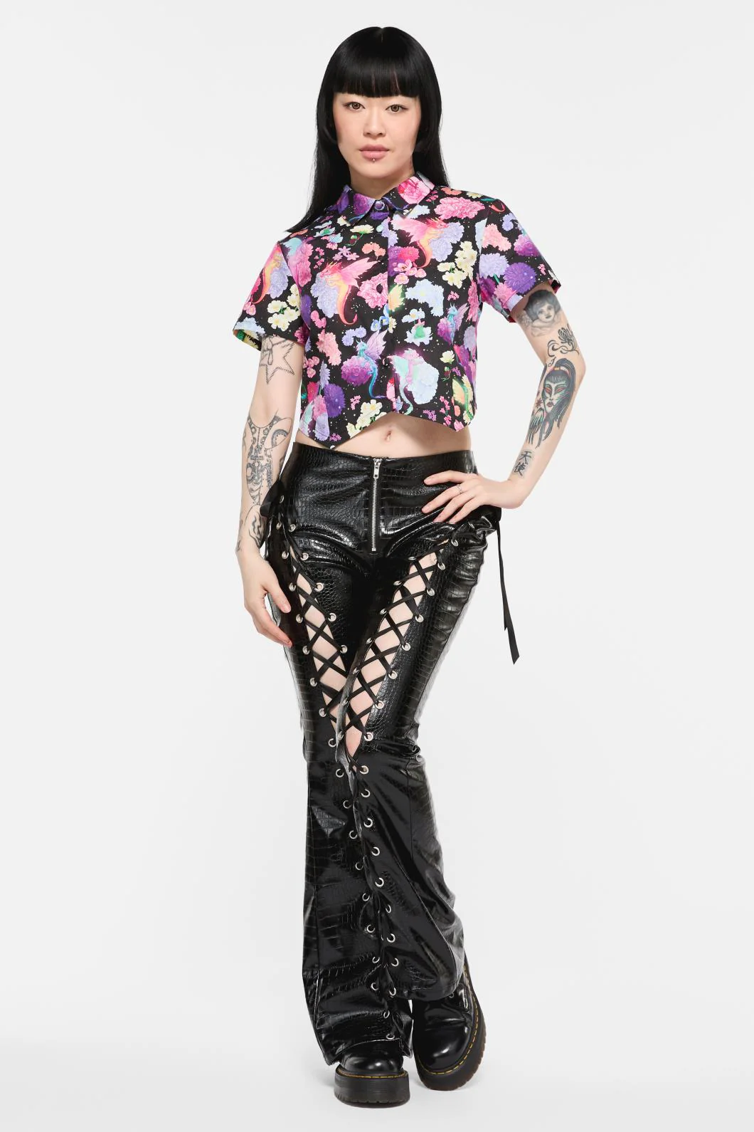 Dragons Grove Fitted Blouse - Image 2