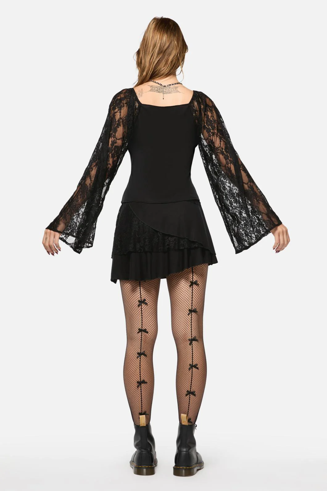 Dragons Grove Lace Sleeve Top - Image 8