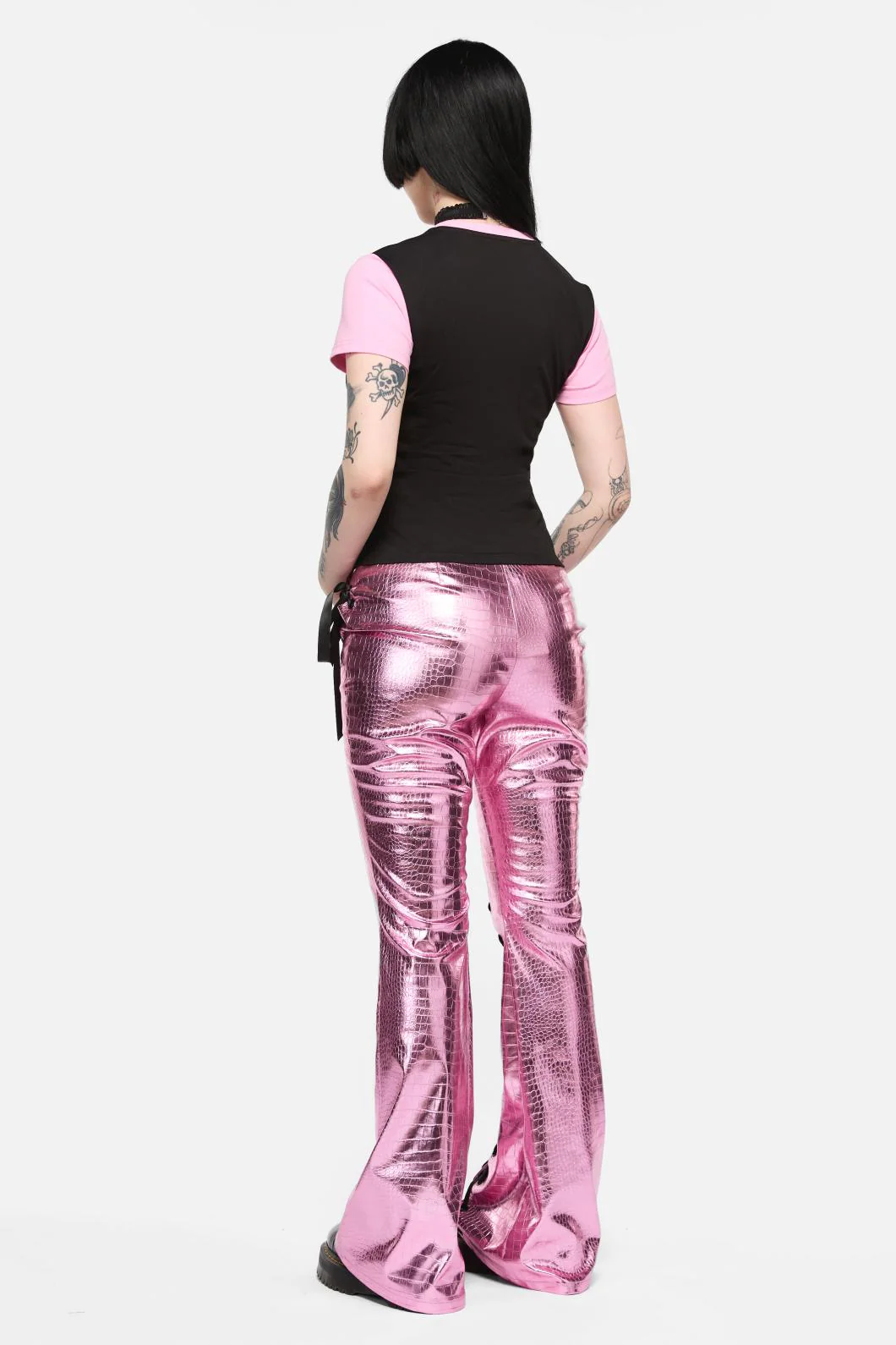 Dragons Grove Contrast Sleeve Tee - Image 4