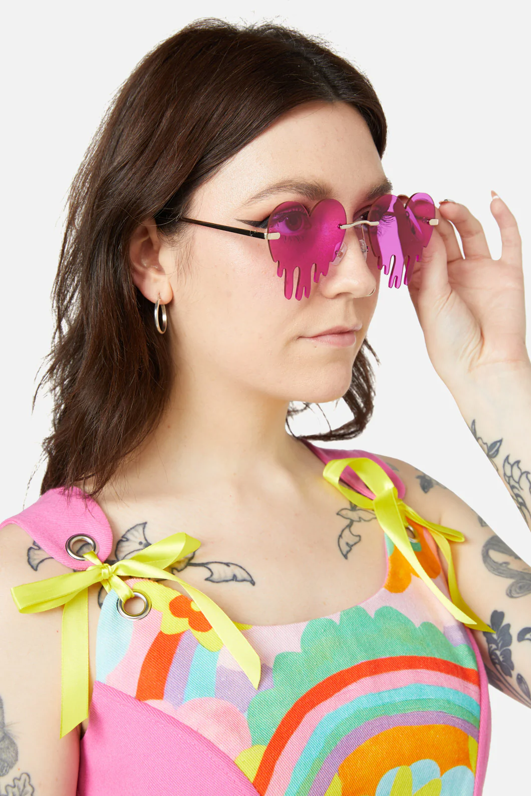 Dripping Heart Glasses