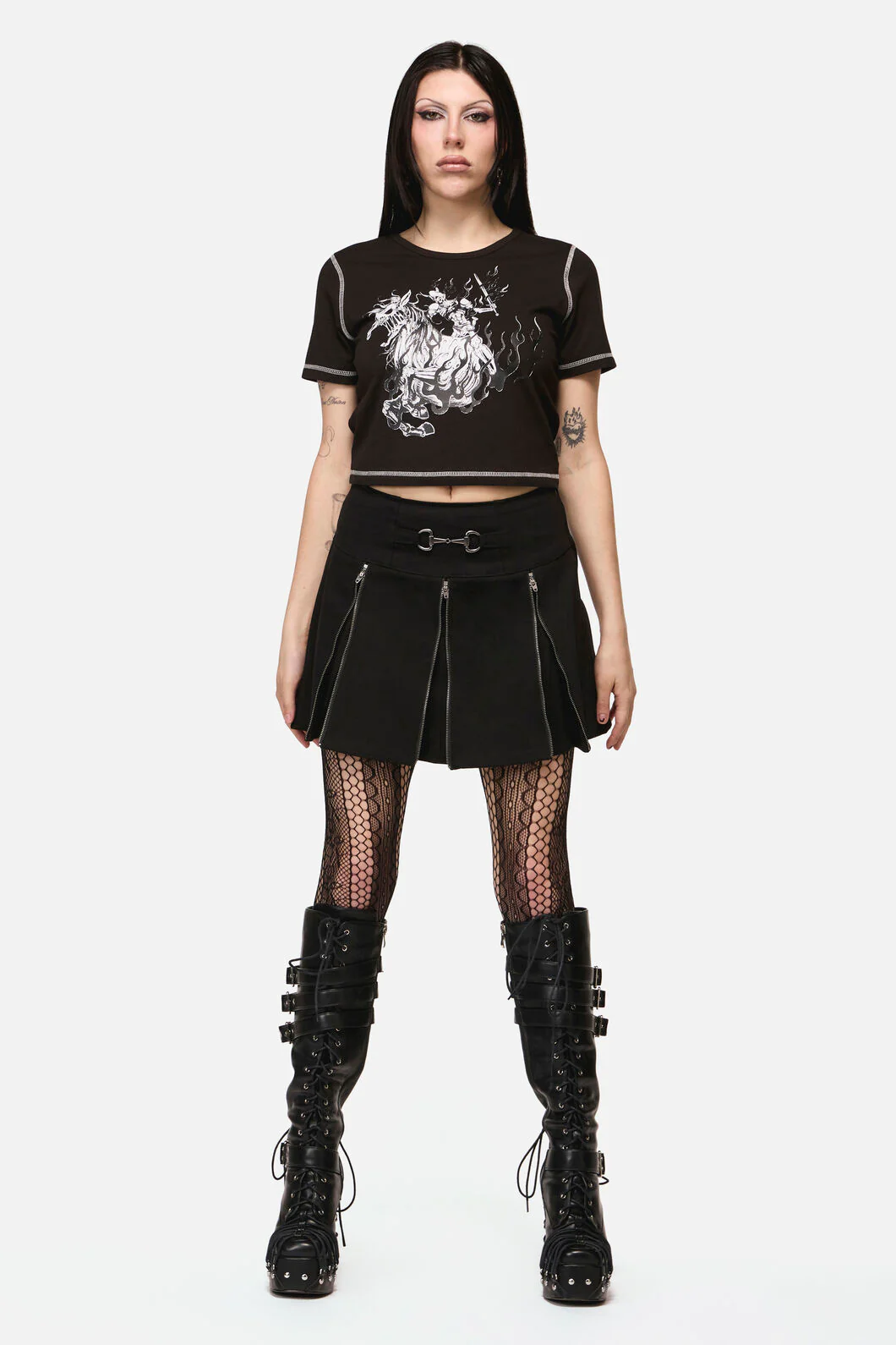 Dystopia Goth Tee - Image 5