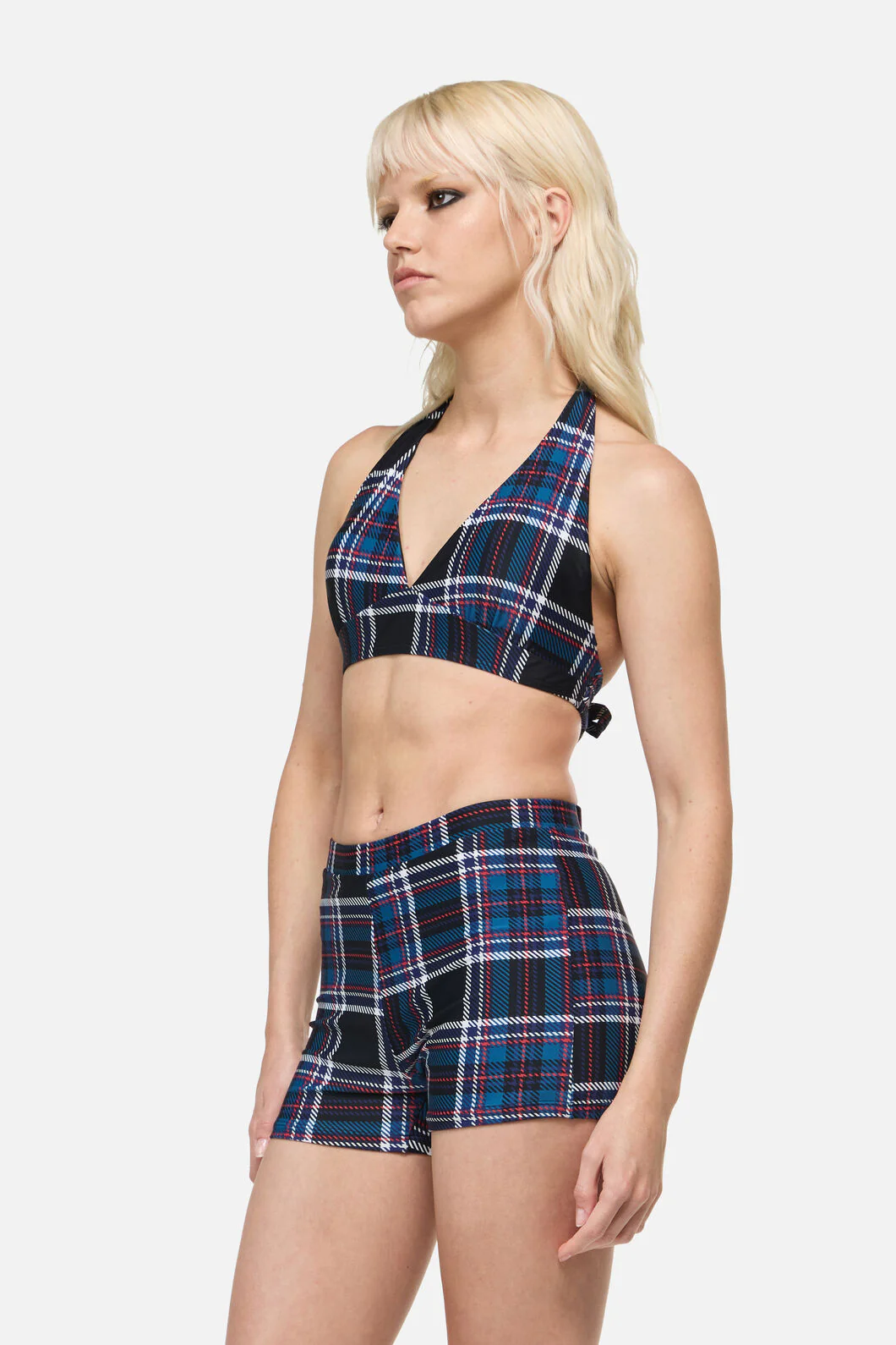 Edgy Tartan Bikini Bottom - Image 4