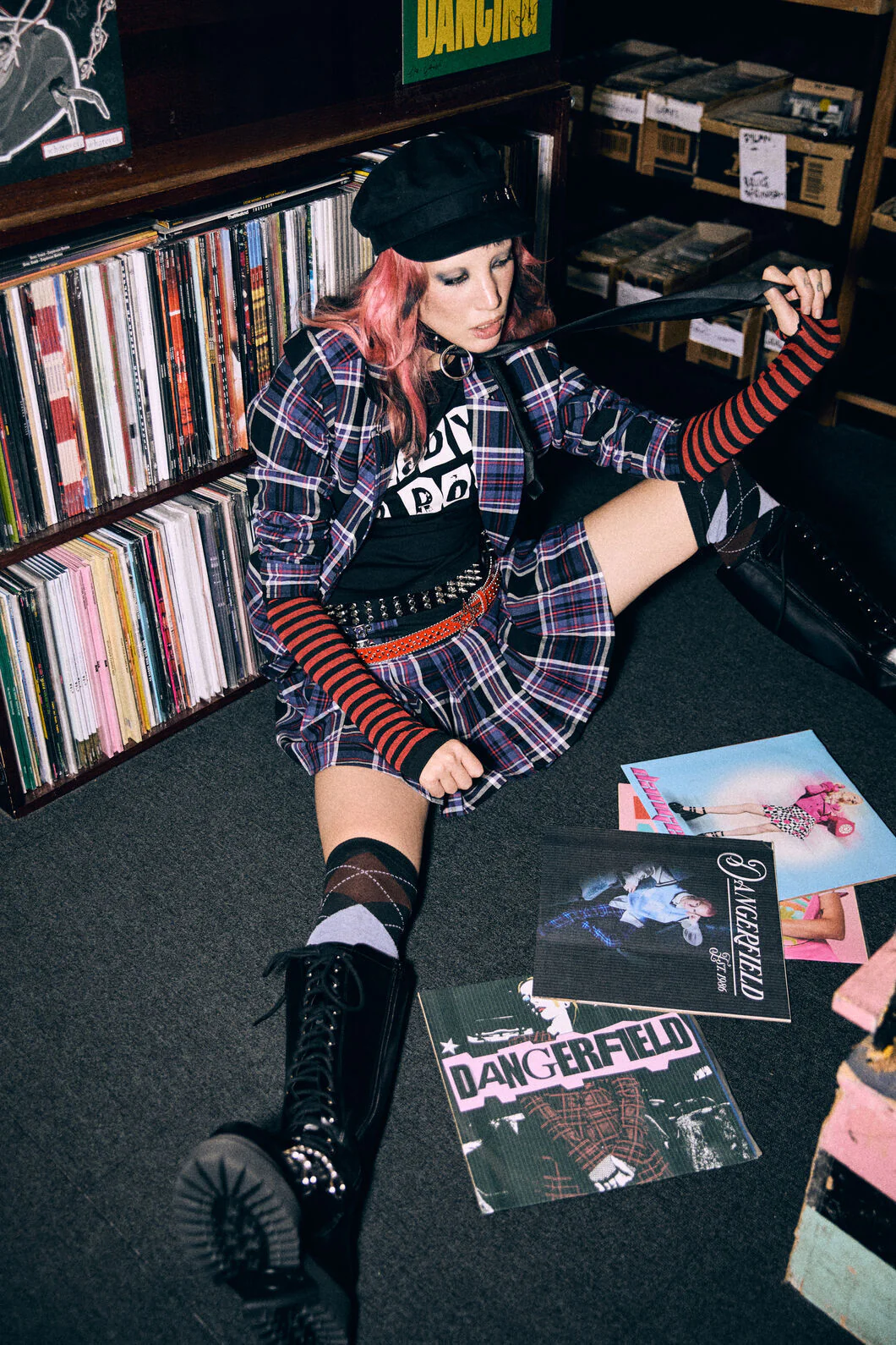 Edgy Tartan Jacket - Image 7