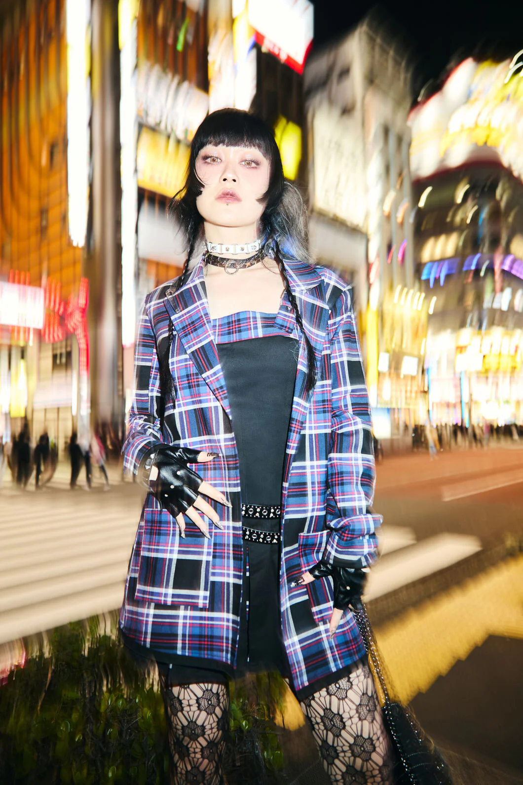 Edgy Tartan Jacket - Image 8
