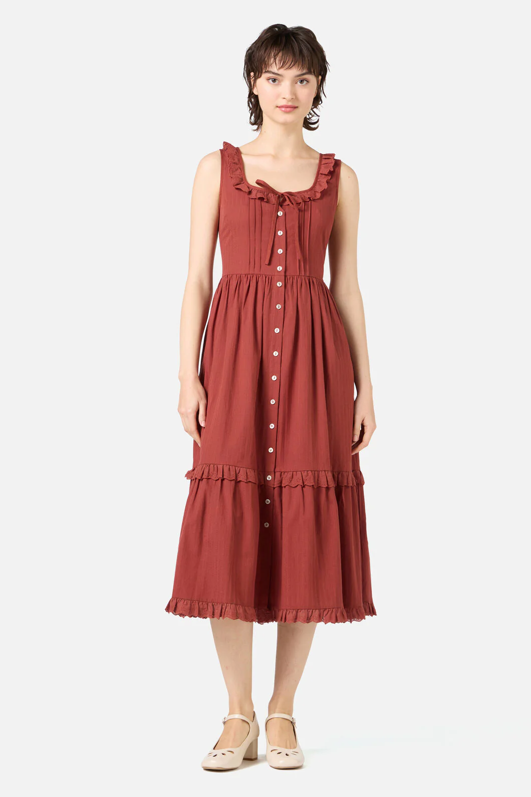 Elise Corset Midi Dress