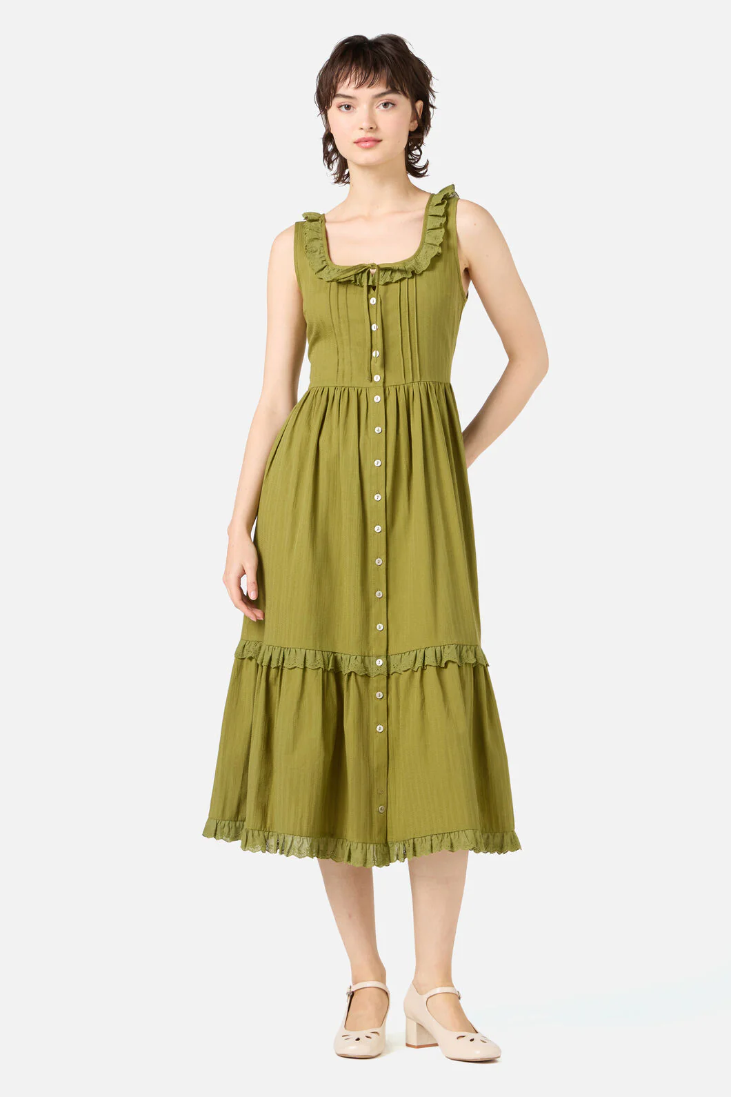 Elise Corset Midi Dress - Image 7