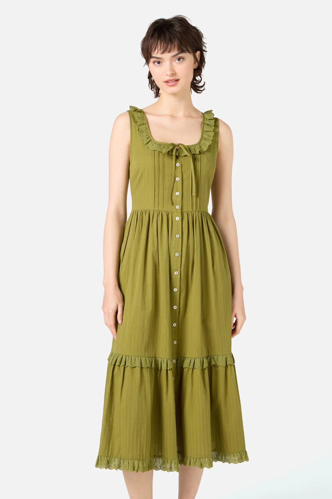 Elise Corset Midi Dress - Image 8