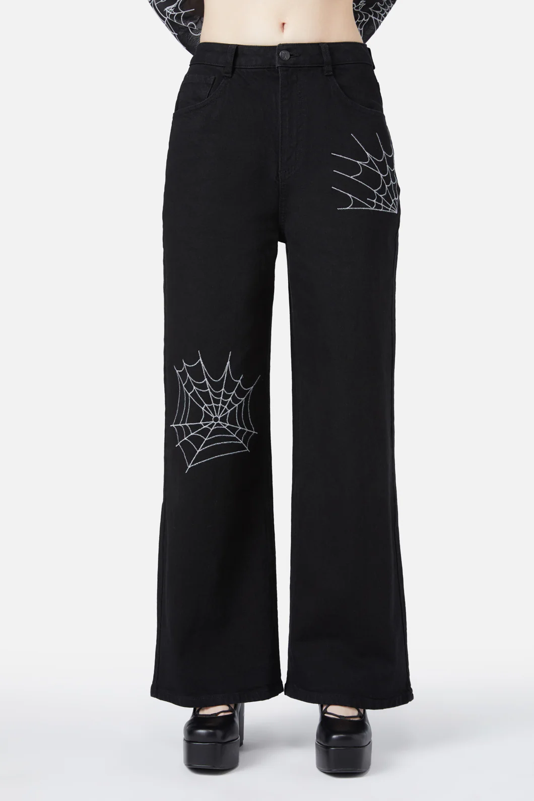Elm Embroidery Jeans - Image 2