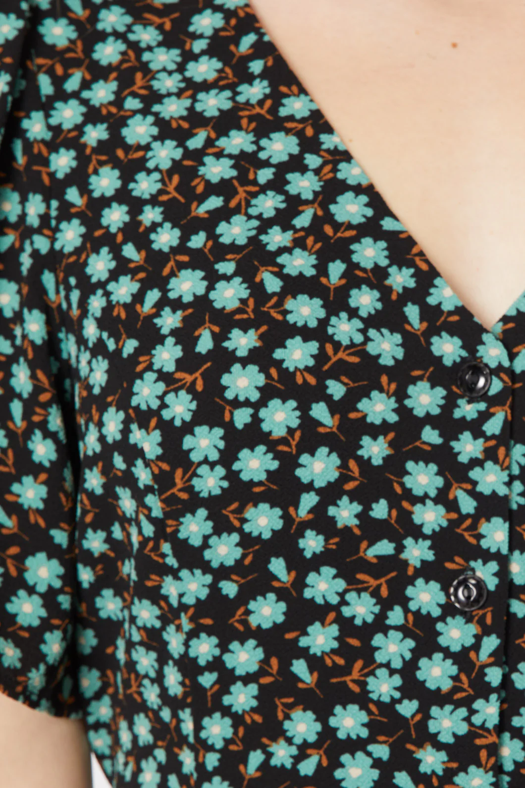 Elsa Ditsy Mini Dress - Image 6