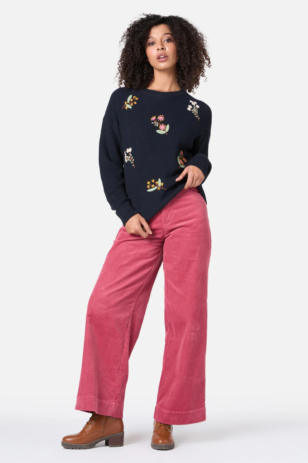 Elsie Embroidered Jumper - Image 2