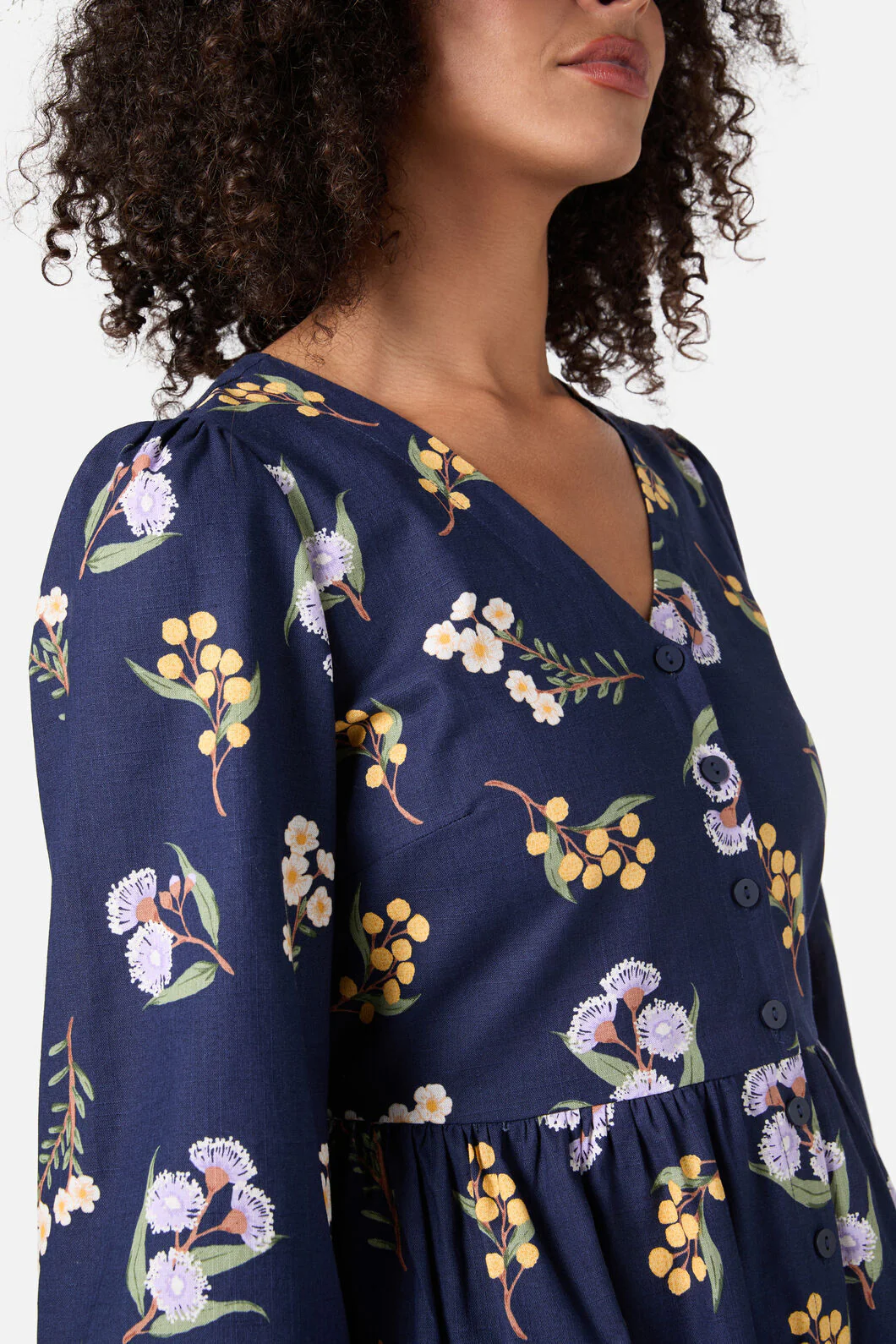 Elsie Native LS Smock Dress - Image 5