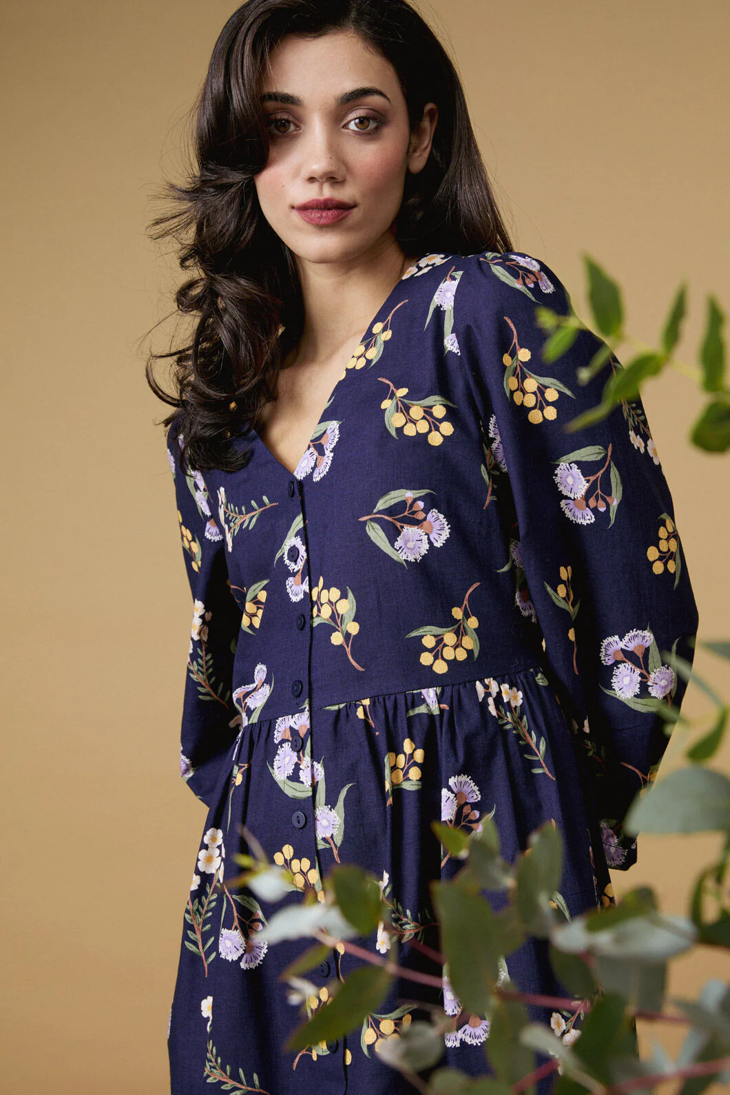 Elsie Native LS Smock Dress - Image 6