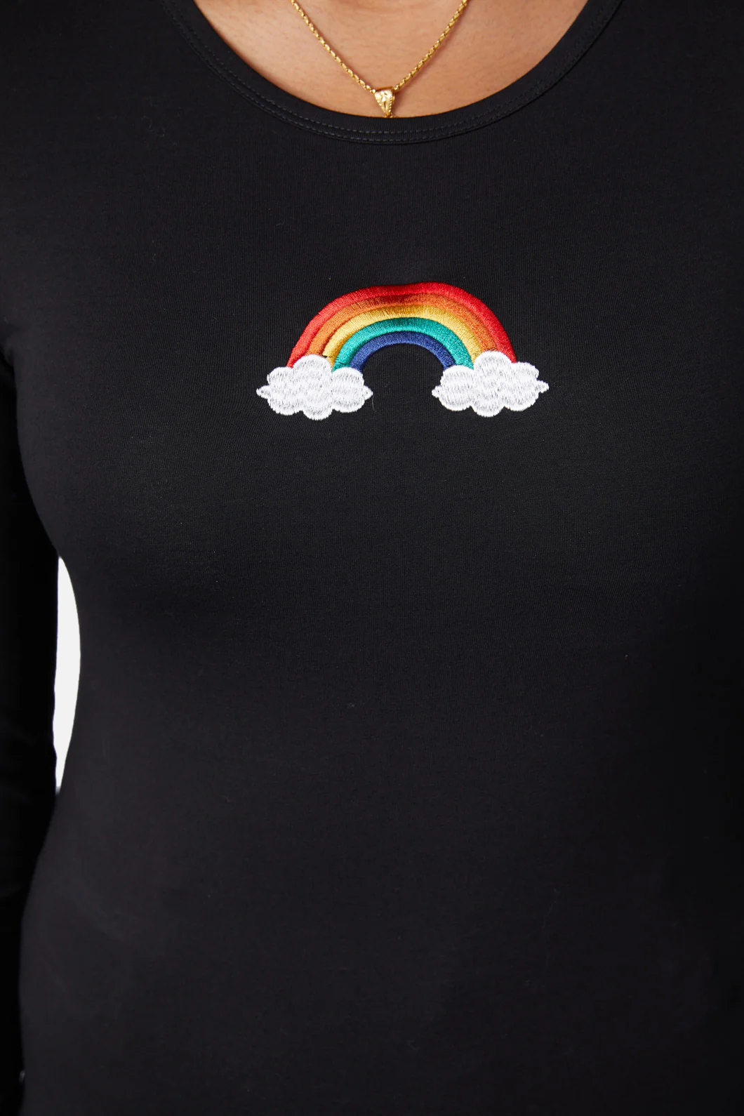 Embroidered Rainbow Top - Image 6