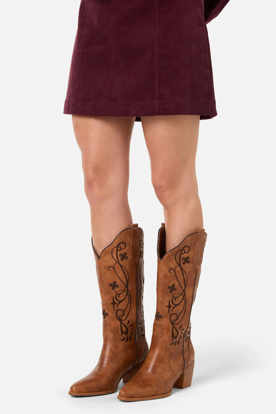 Embroidered Western Boot