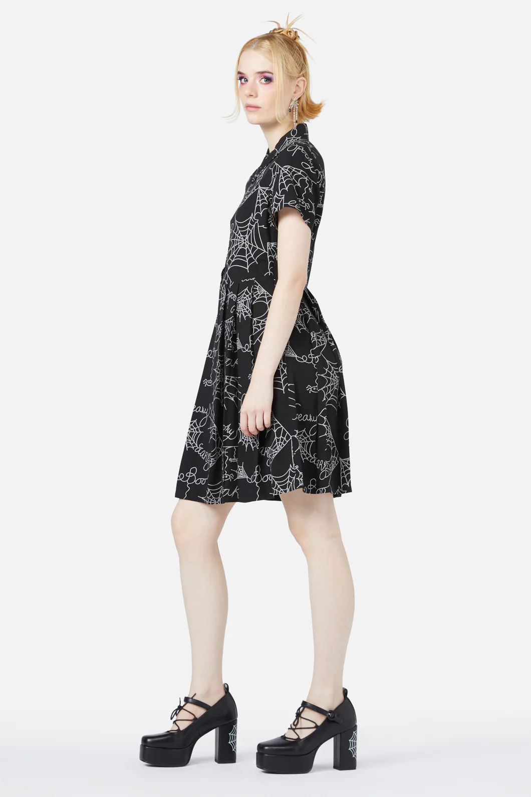 Entangled Printed Dress - Image 3