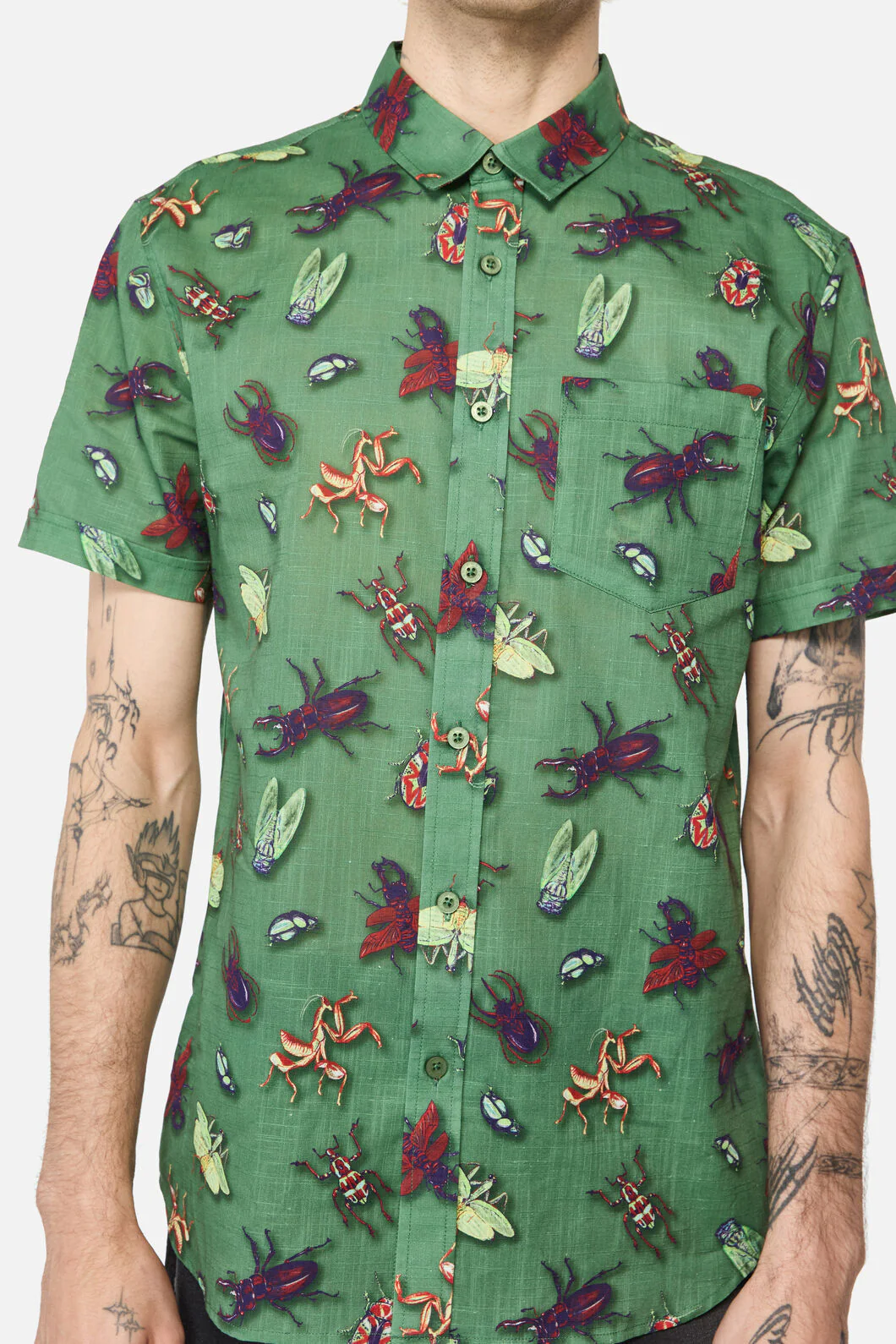 Entomology Printed SS Shirt - Image 5