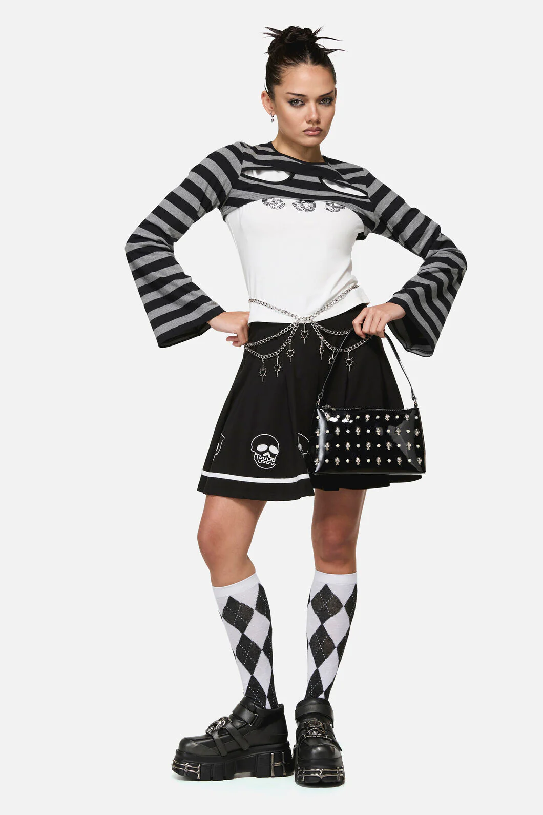 Envy Stripe Cutout Sleeves - Image 7