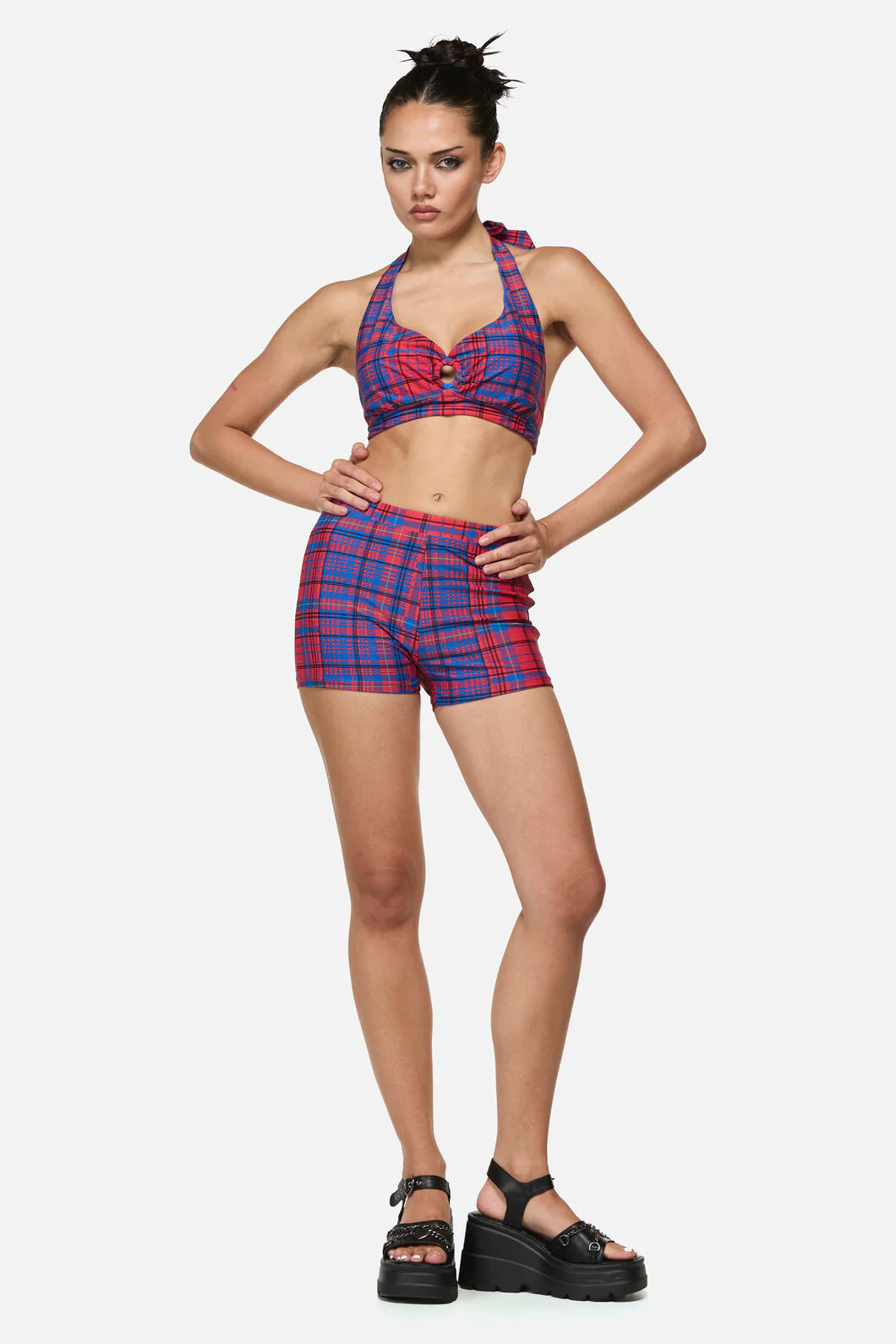 Envy Tartan Swim Bottoms