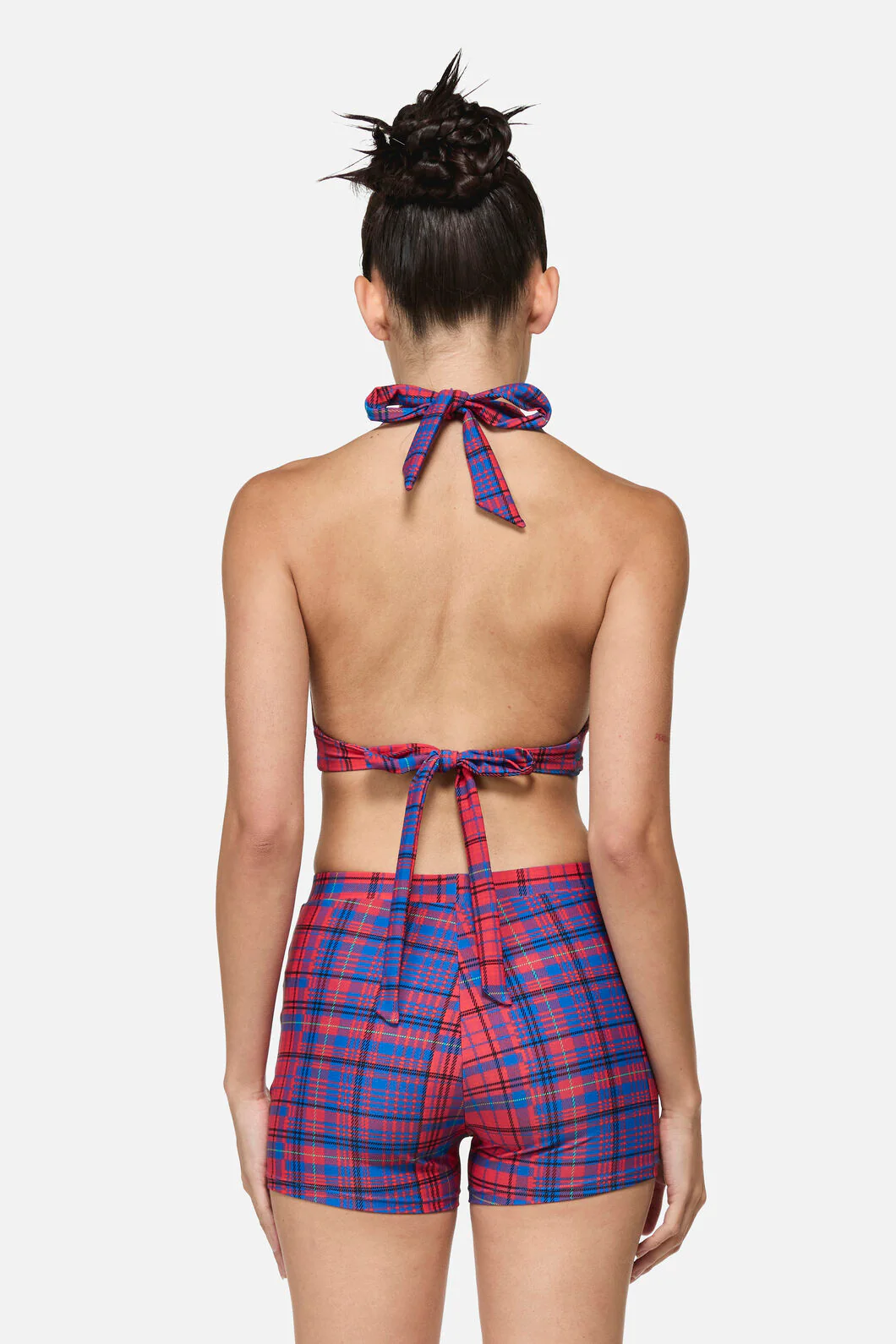 Envy Tartan Swim Bottoms - Image 4