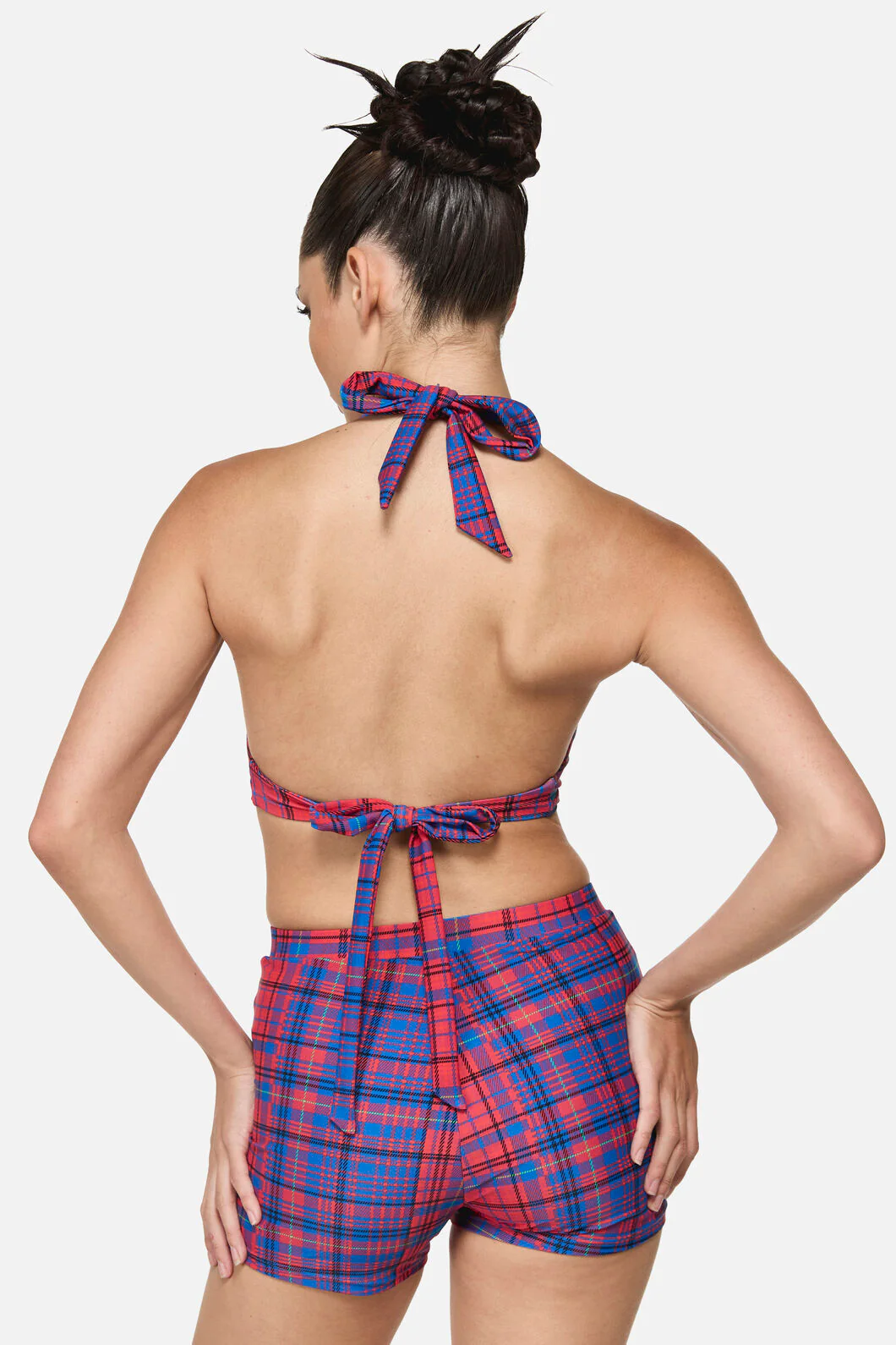 Envy Tartan Swim Top - Image 3