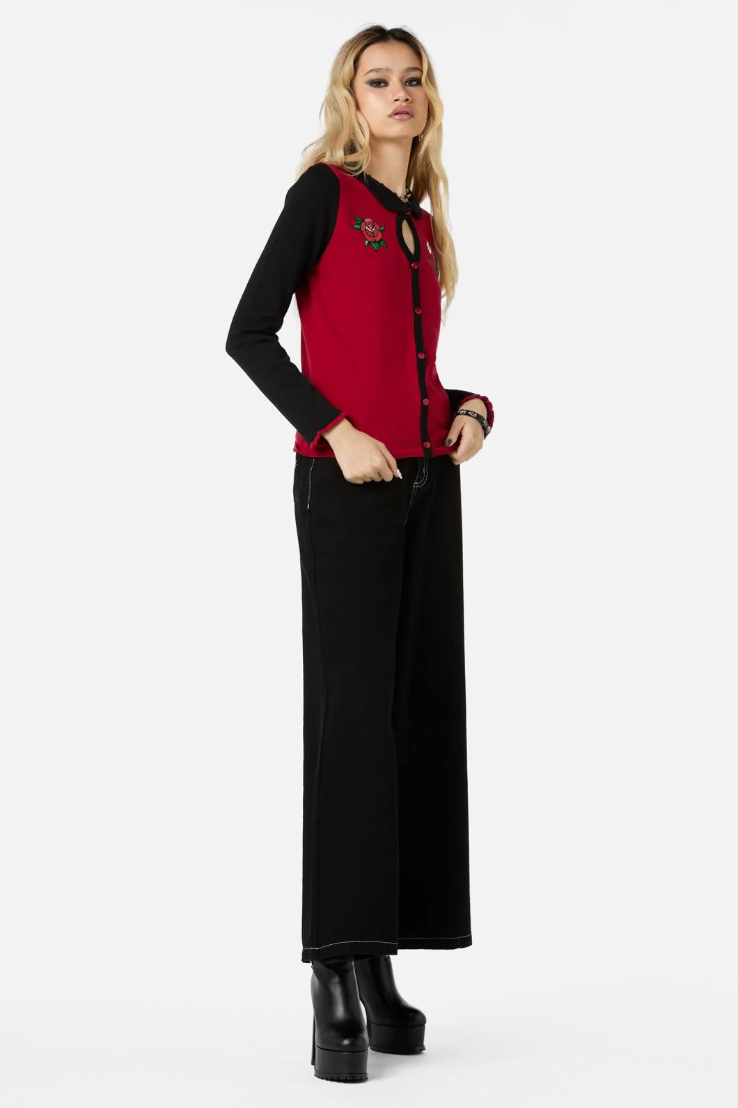 Eros Contrast Cardi - Image 3