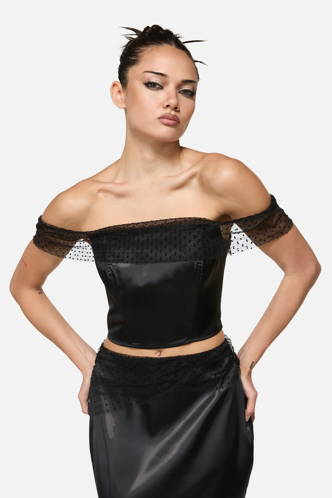 Esmeralda Formal Goth Top