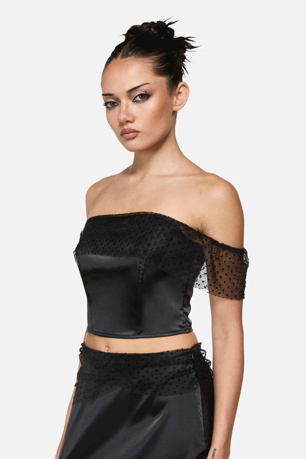 Esmeralda Formal Goth Top - Image 2