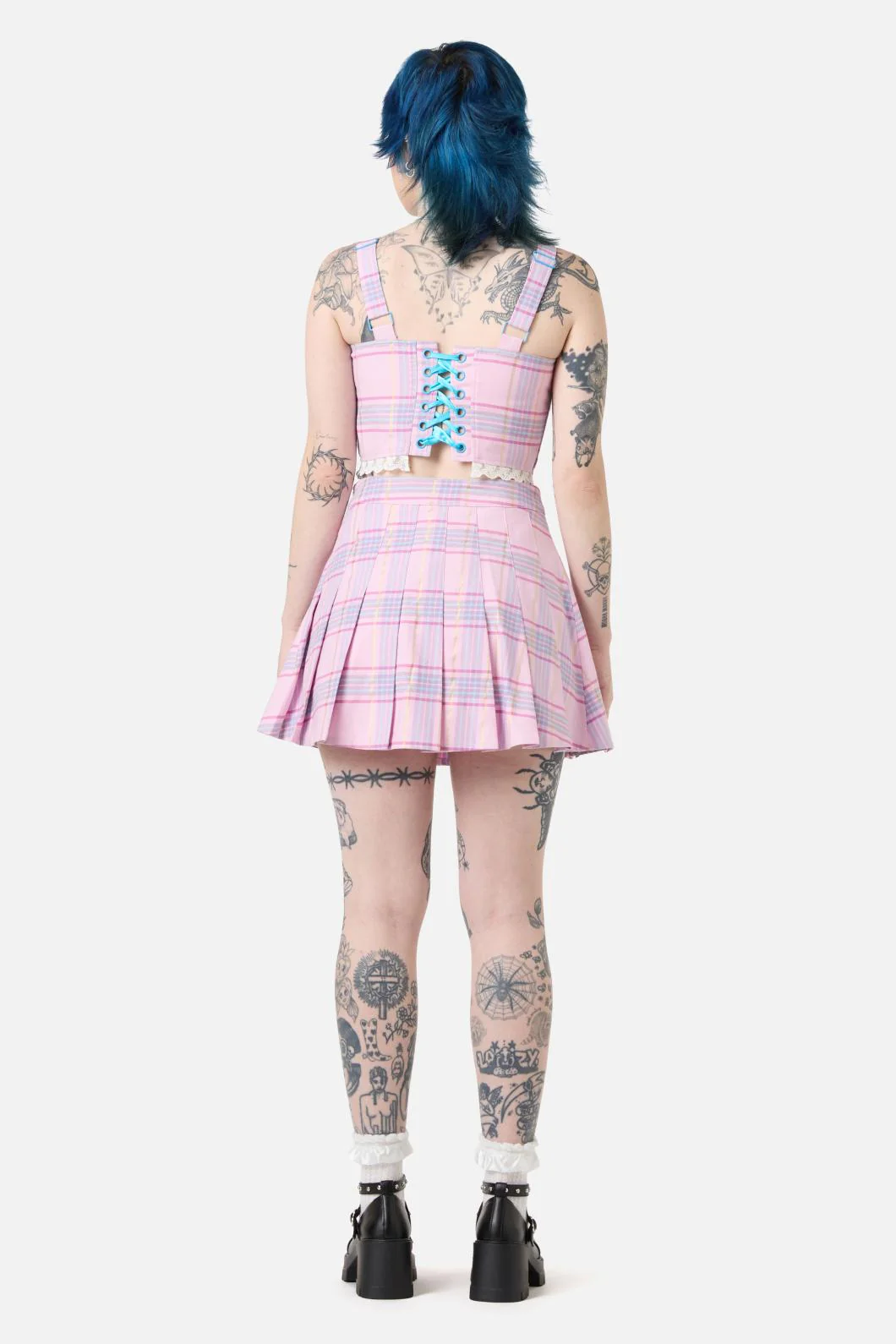 ETA Tartan Skort - Image 3