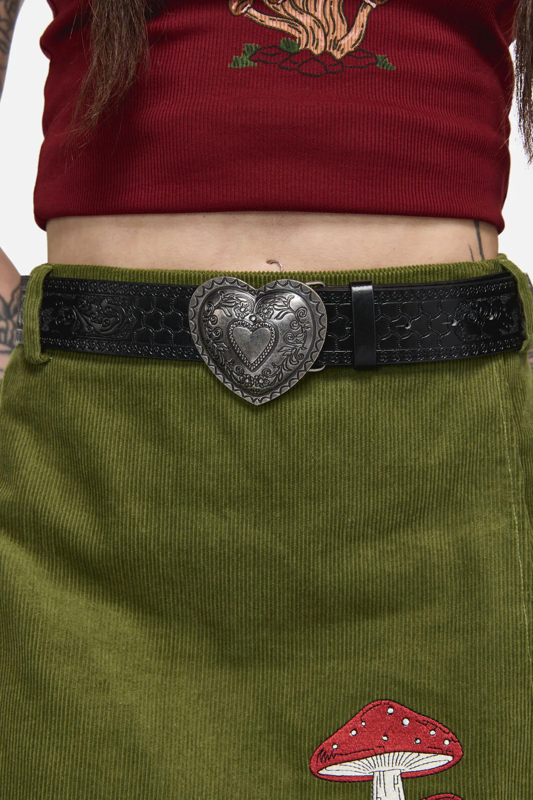 Etched Heart Belt - Image 2