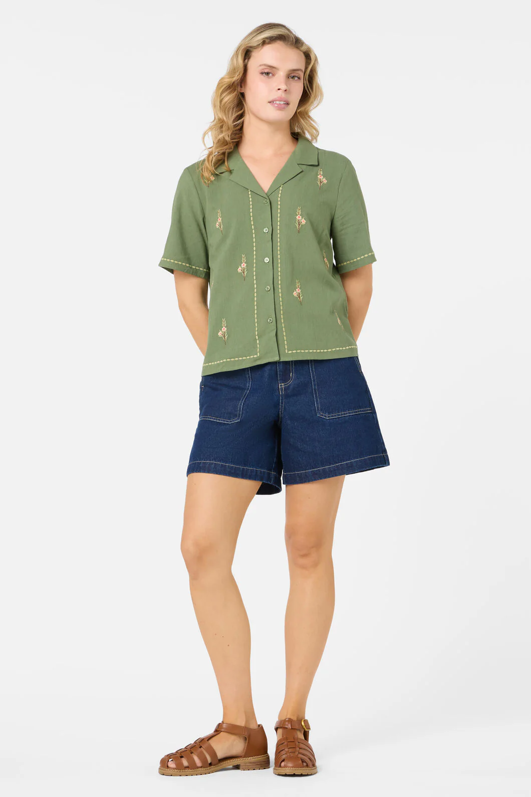 Eva Embroidered Shirt - Image 2