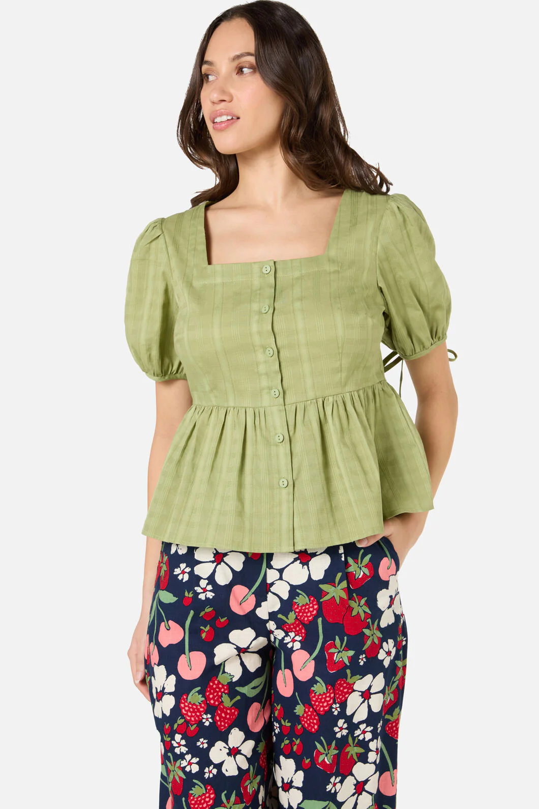 Eveleigh Peplum Top - Image 6