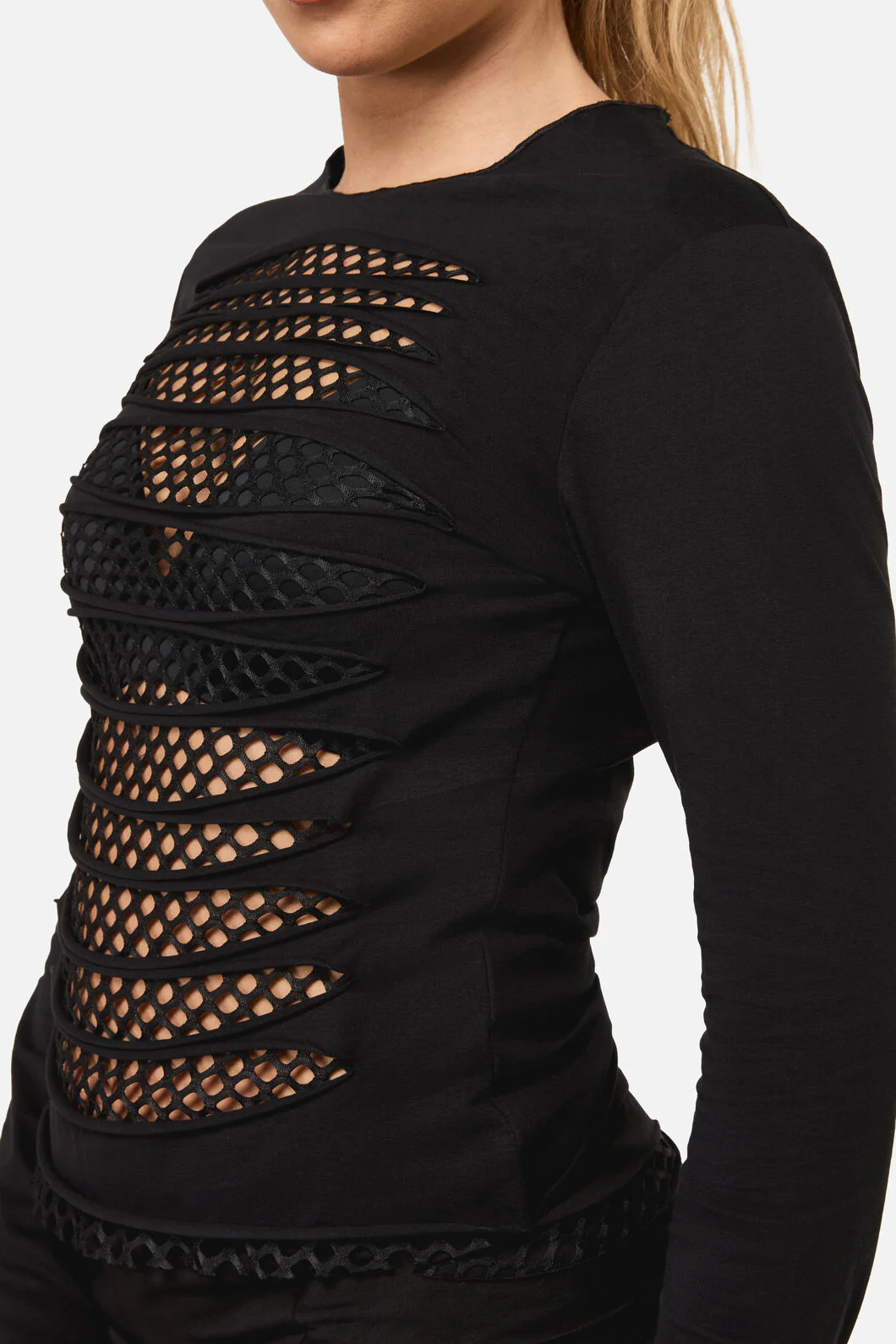 Eyes Closed Distressed Top - Image 6