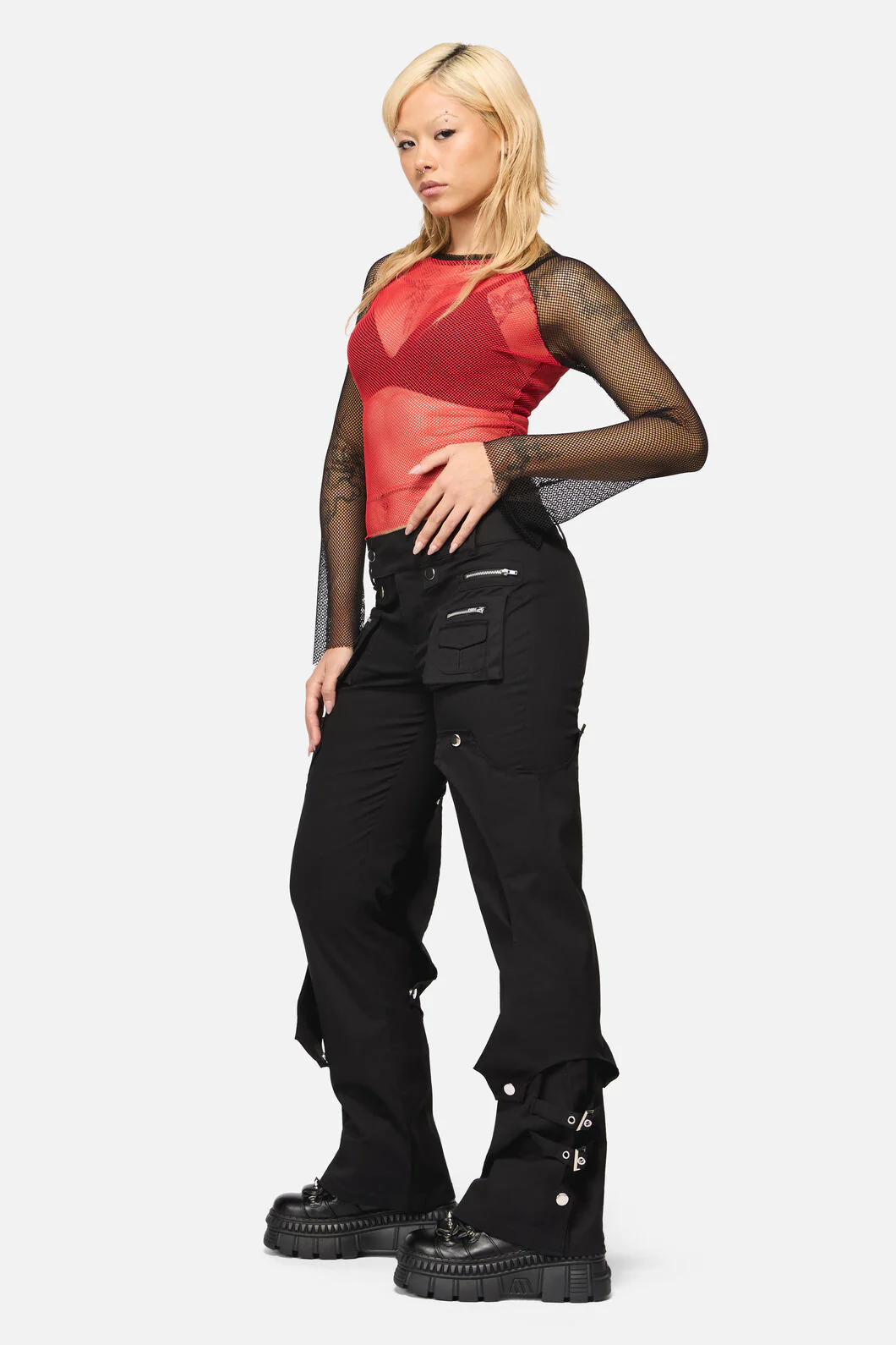 Eyes Closed Slim Fit Cargo - Image 4