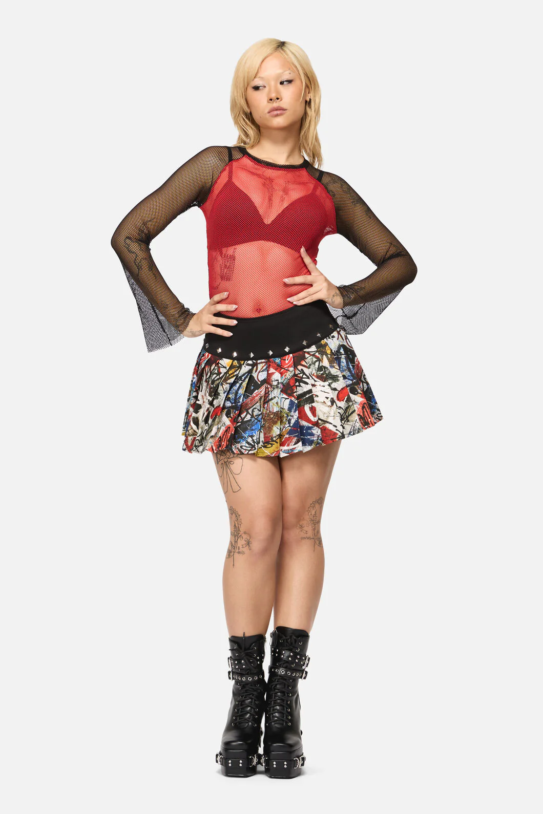 Facade Punk Skort