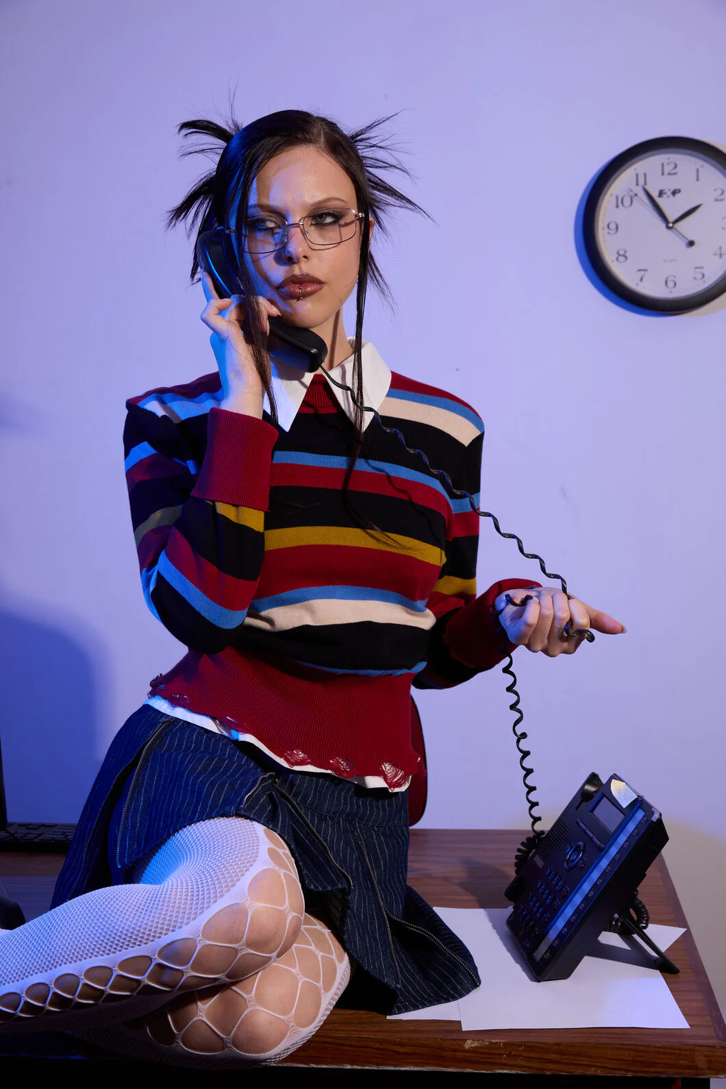 Facade Stripe Punk Knit - Image 4