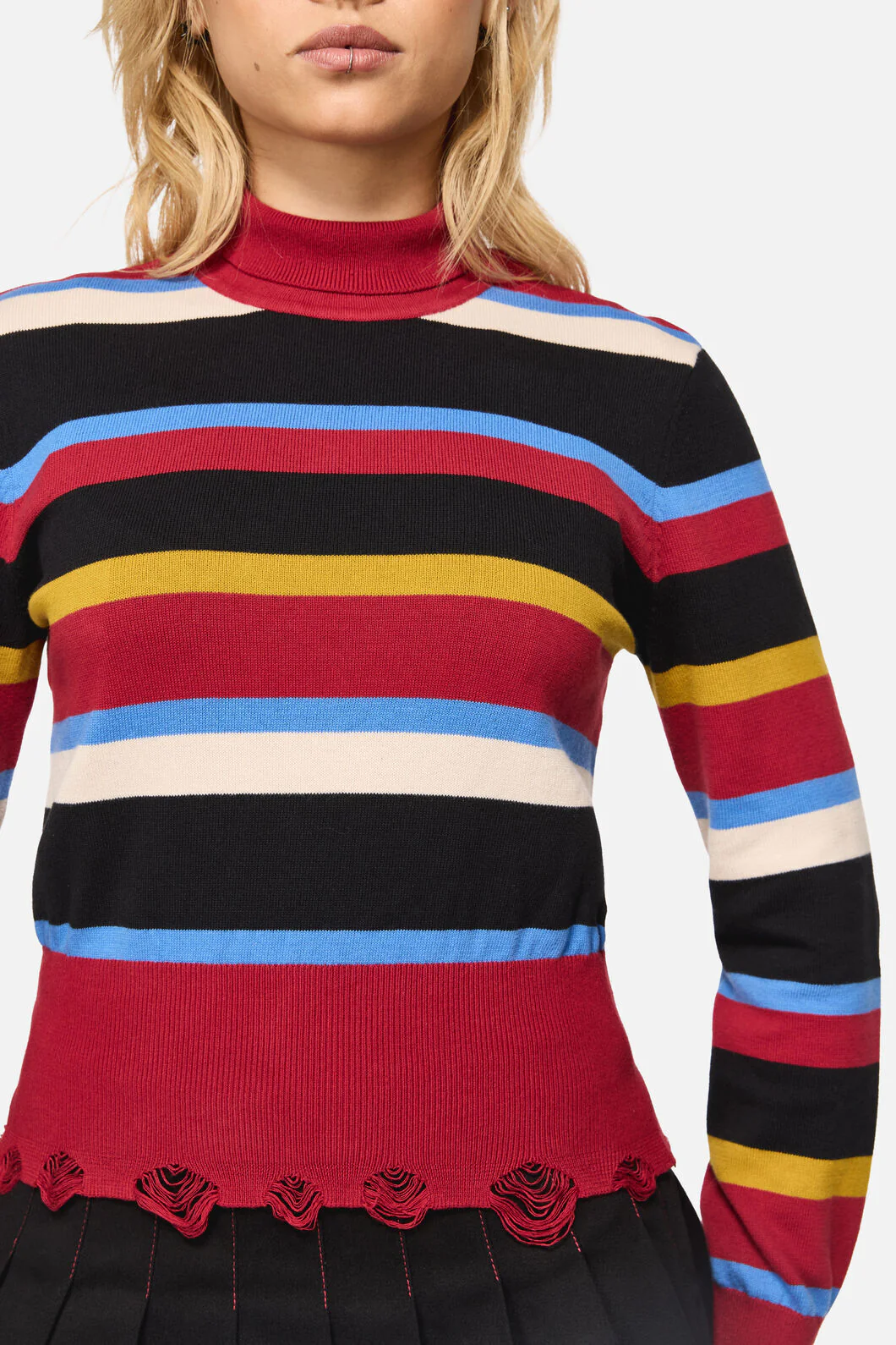 Facade Stripe Punk Knit - Image 9