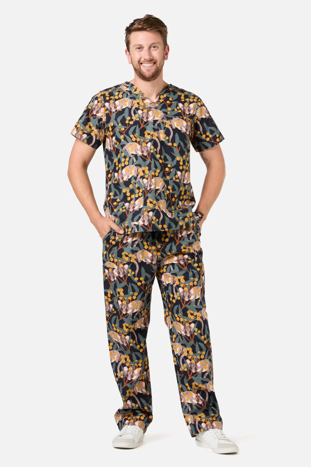 Navy Fairy Possum Scrub Set - Image 3