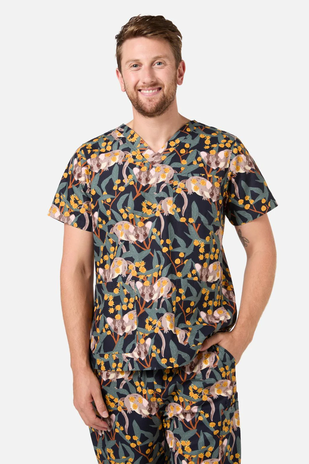 Navy Fairy Possum Scrub Set - Image 4