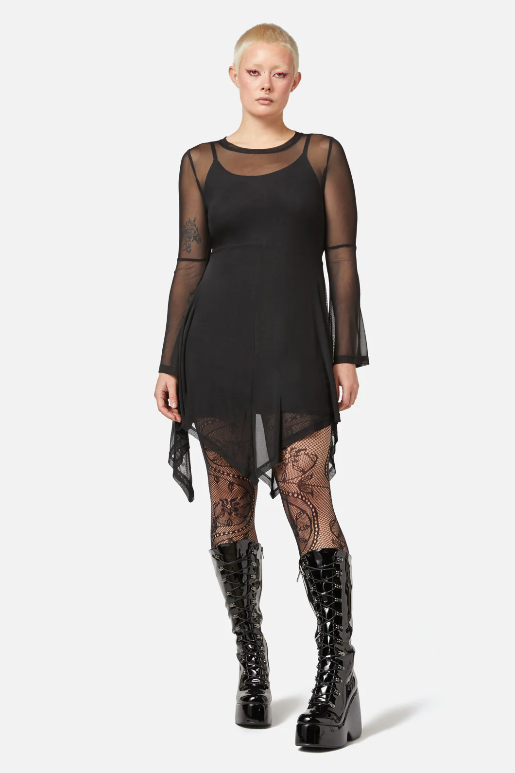 Fern Mesh Dress - Image 2