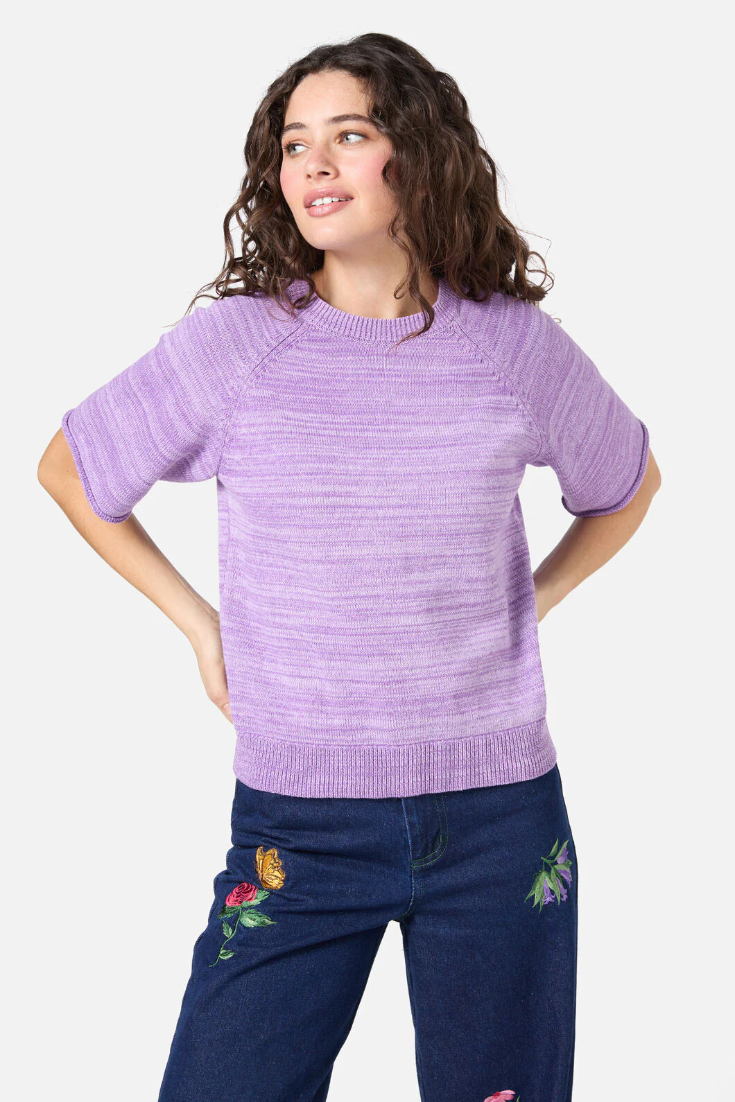 Fern Short Sleeve Knit Top - Image 3