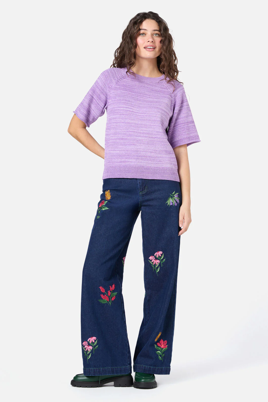 Fern Short Sleeve Knit Top - Image 4