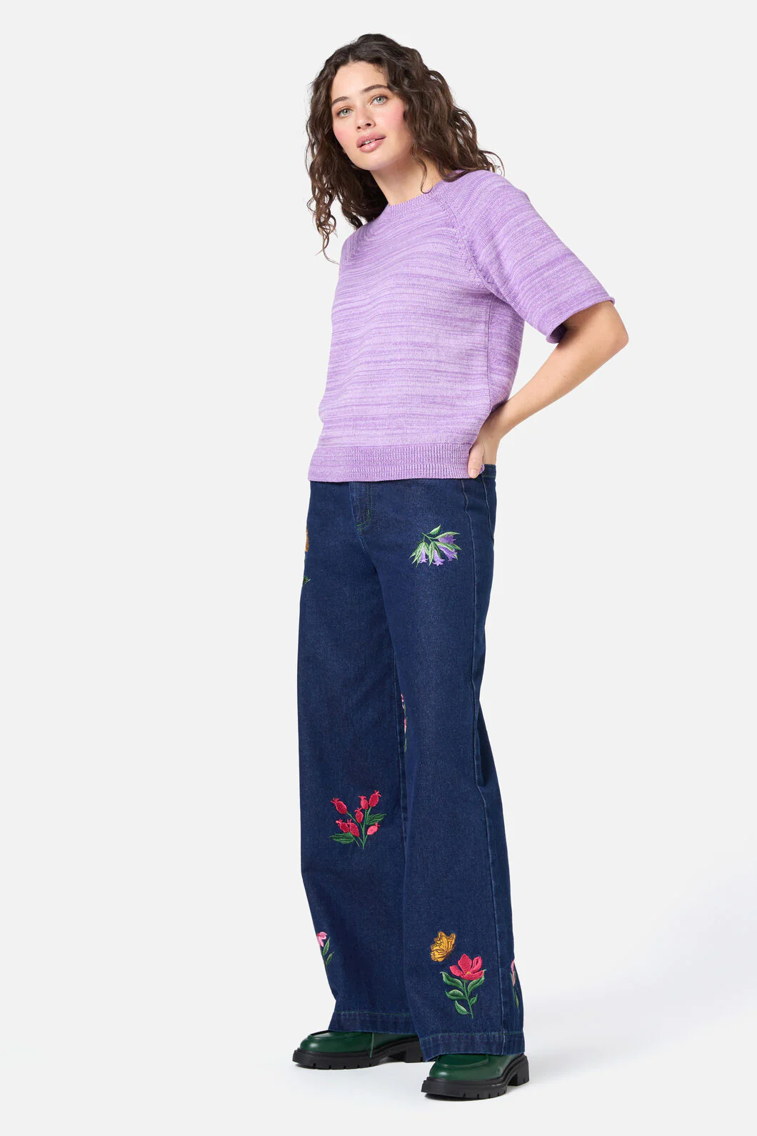 Fern Short Sleeve Knit Top - Image 5